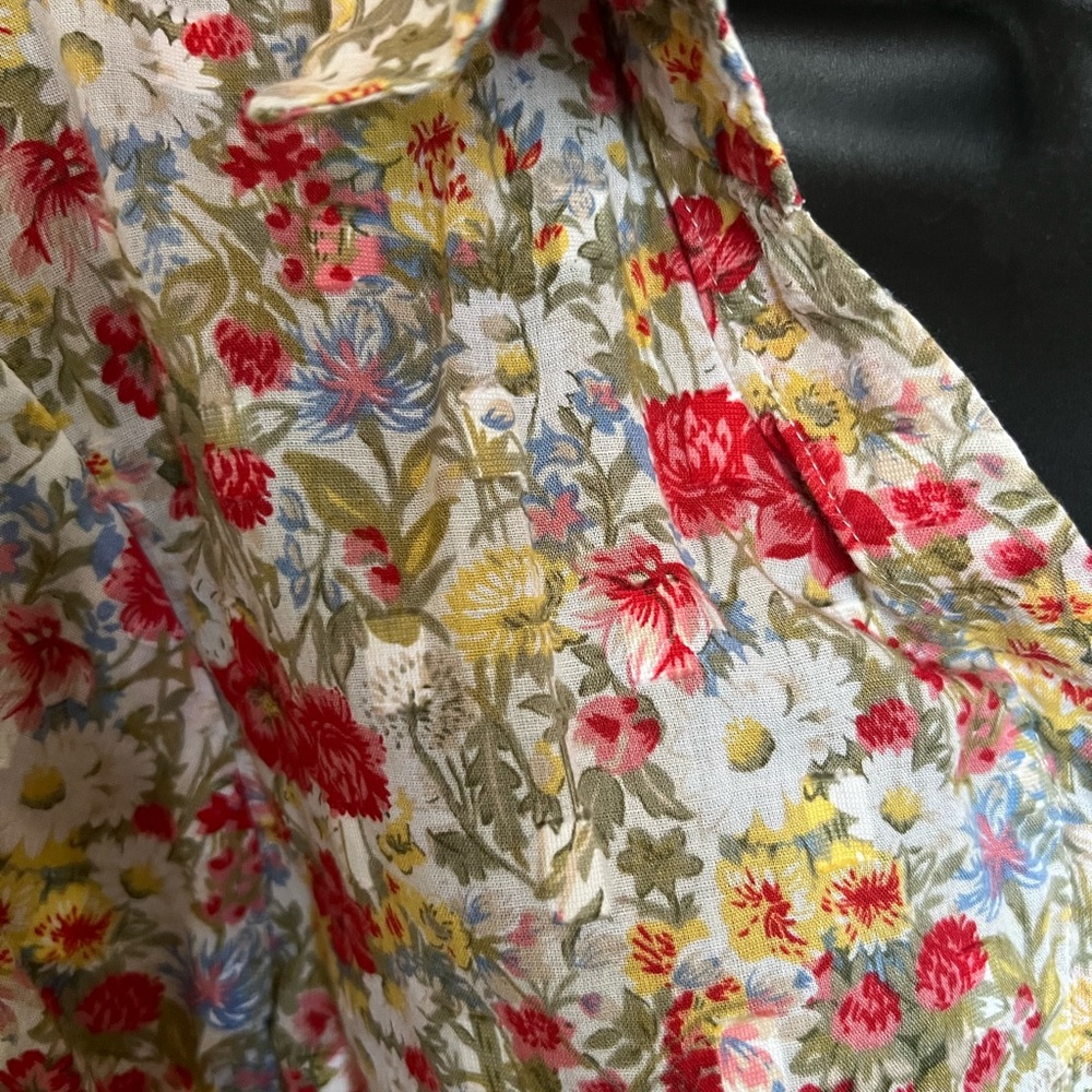 Coldwater Creek Multicolor Floral Blouse - Picture 2 of 4